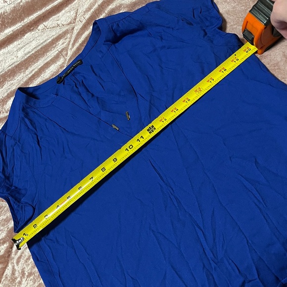 Zara Electric Blue Blouse - Picture 7 of 7